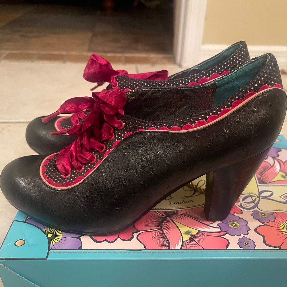 Poetic License London boot heel.